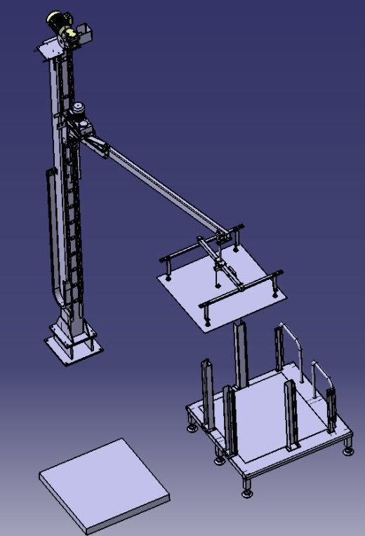 硬纸板材起吊装卸助力臂缩略图